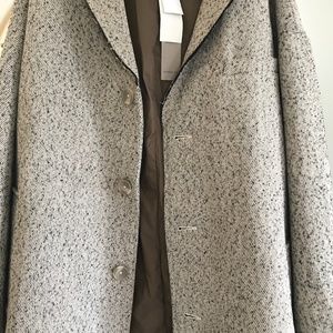 calvin klein jeans wool crombie